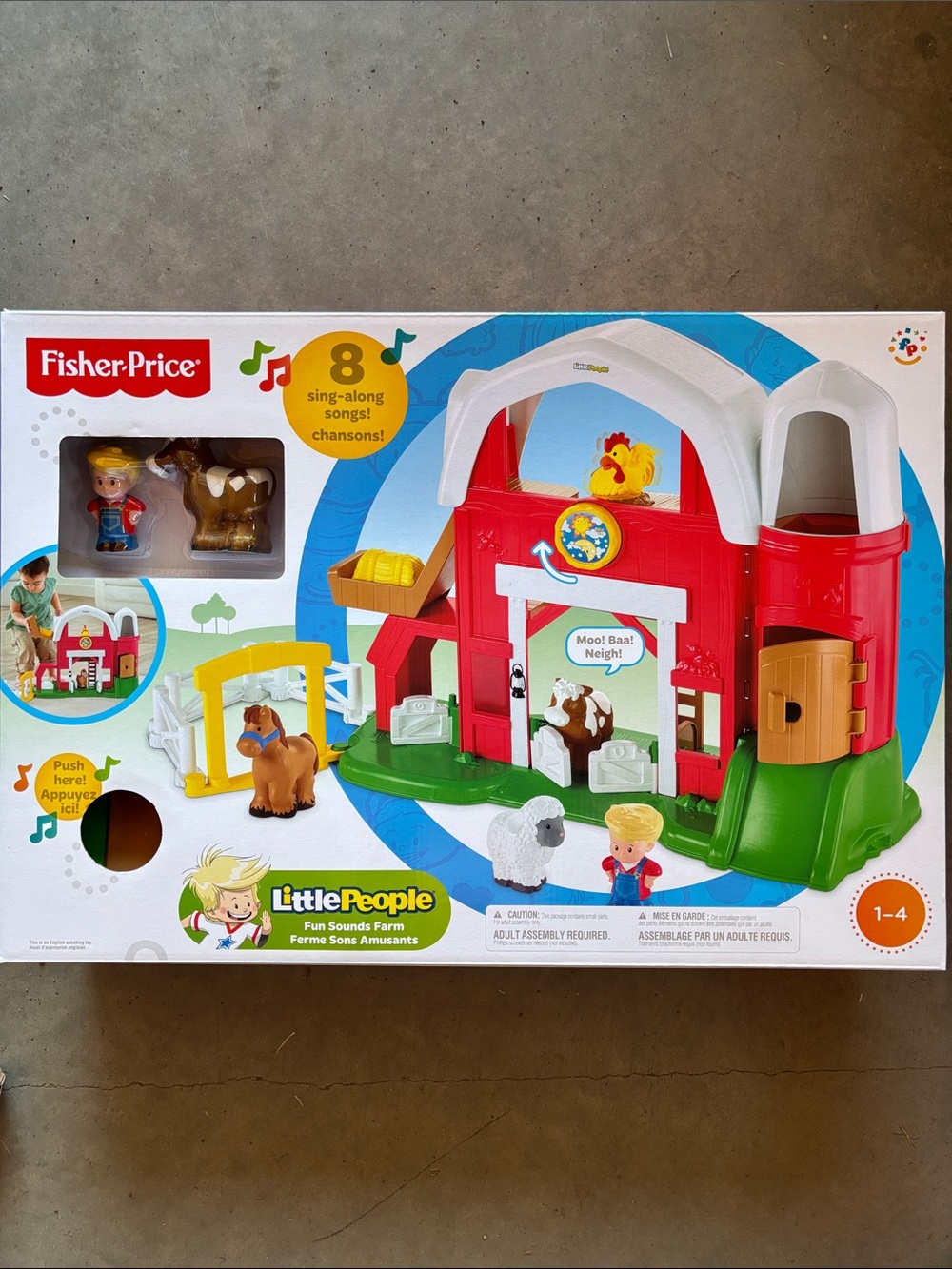Fisher-Price Little People Farm Playset - Fun Sounds Farm.